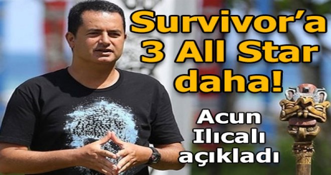 İşte Survivor 2018'de yarışacak üç yeni isim!