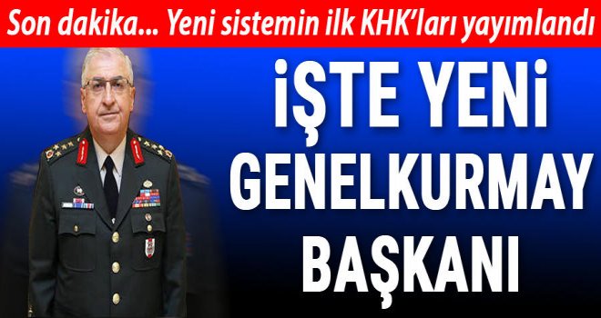 İşte yeni Genelkumay Başkanı
