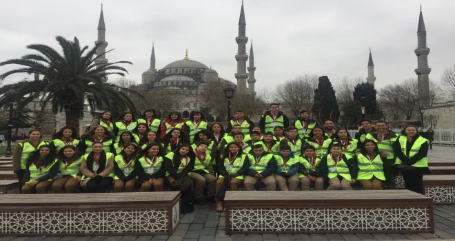 İzci’ler Çanakkale ve İstanbul’u gezdi.