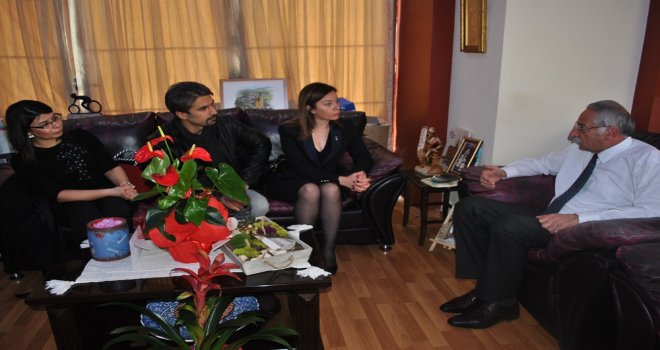 JCI KUZEY KIBRIS YENİ DÖNEM BAŞKANI VE YÖNETİM KURULU ÜYELERİ GÜNGÖRDÜ’YÜ ZİYARET ETTİ