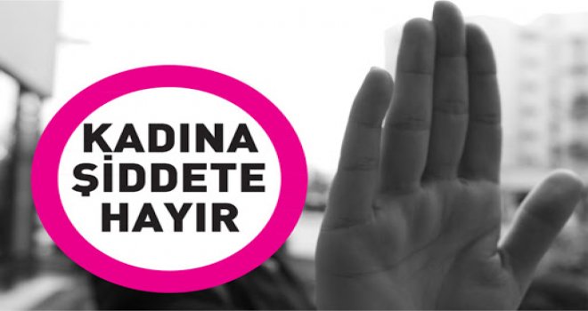 Kadın avukatlar kadına şiddete karşı ses verdi
