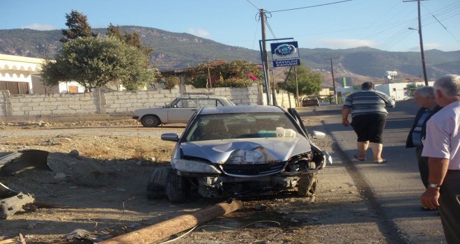 Kalavaç'da meydana gelen kaza ucuz atlatıldı