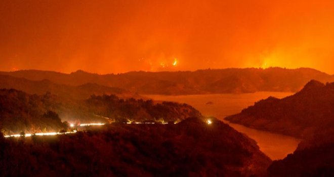 Kaliforniya’da yüzlerce kişi tahliye edildi