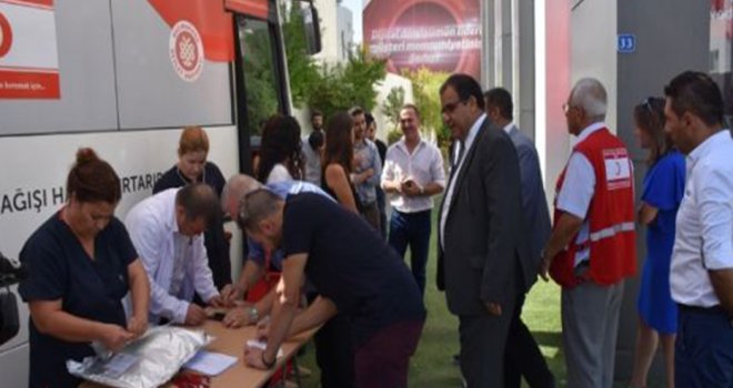 Kan bağış kampanyaları…2 günde 39 ünite kan toplandı