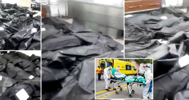 Kan donduran görüntüler! Cesetler üst üste yığıldı
