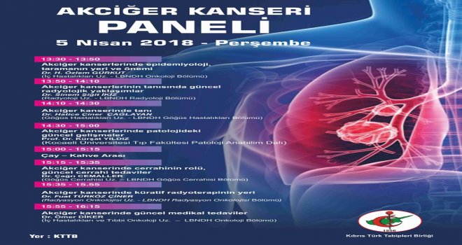 KANSER HAFTASI NEDENİYLE YARIN “AKCİĞER KANSERİ” KONULU PANEL DÜZENLENİYOR..