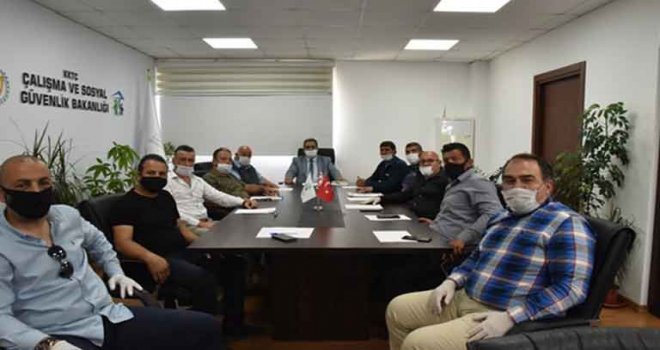 Kar-İş yetkilileri sıkıntılarını Bakan Sucuoğlu’na aktardı