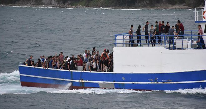 Karadeniz’de 153 kaçak göçmen kurtarıldı