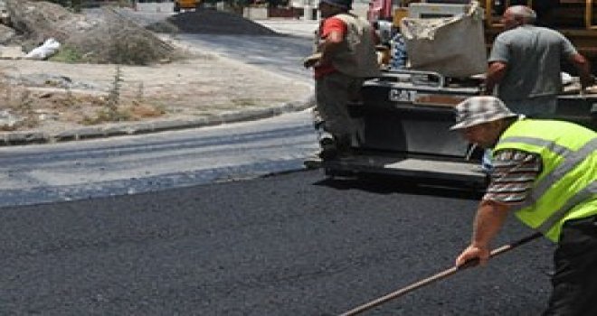 KARAKUM’DA HAFTA SONU ASFALT ÇALIŞMASI VAR