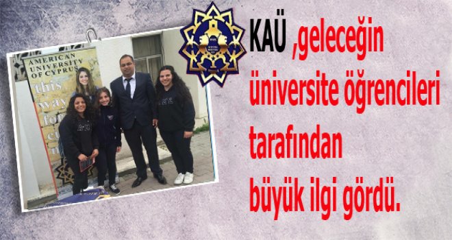 KAÜ Atatürk Meslek Lisesi Eğitim fuarına katıldı
