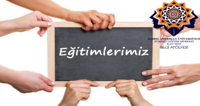 KAÜSEM KURS KAYITLARI DEVAM EDİYOR