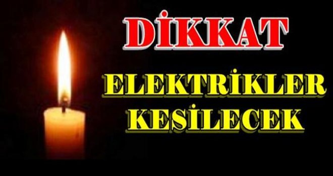 KAYALAR KÖYÜ’NDE ELEKTRİK KESİNTİSİ