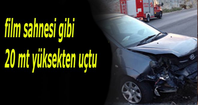 Kaza ucuz atlatıldı