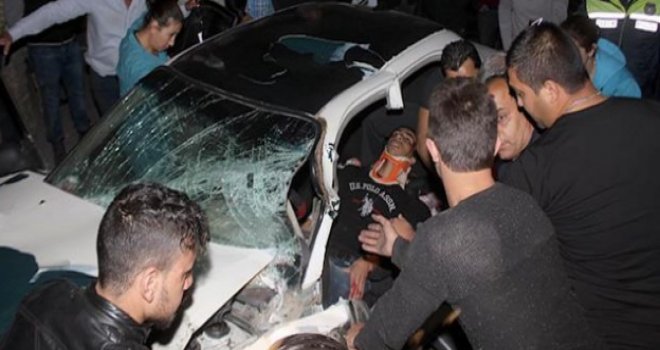 Kaza'da öğrencinin kafatası çatladı