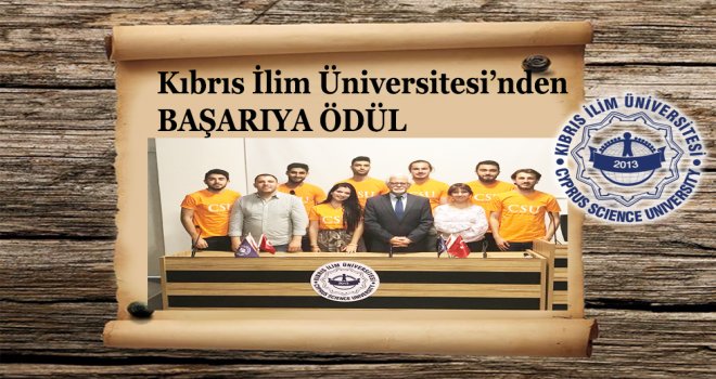Kıbrıs İlim Üniversitesi’nden BAŞARIYA ÖDÜL