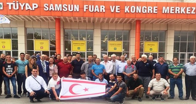 Kıbrıs Türk Çiftçiler Birliği 3. Samsun Tarım Fuarı'na katıld
