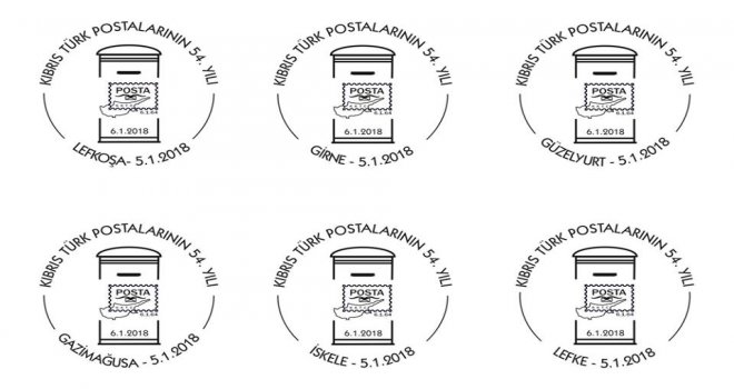 Kıbrıs Türk Postaları’nın 54. yılı