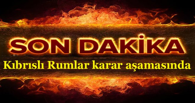 Kıbrıslı Rumlar karar aşamasında