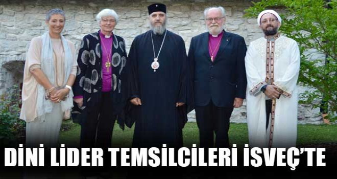 Kıbrıs’taki Dini Lider Temsilcileri İsveç’te...