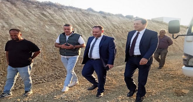 Kırsal kesim arsalarının altyapı çalışmaları devam ediyor