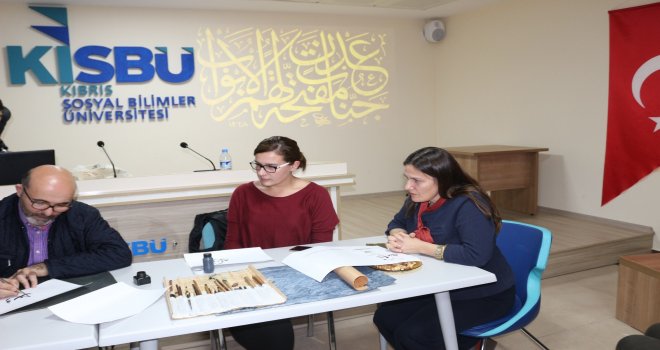 KISBÜ’DE ZAMANIN DÖNGÜSÜNDE YAZI SANATI ANLATILDI