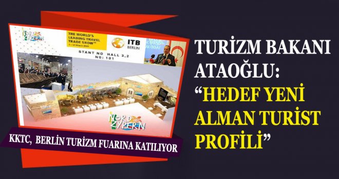 KKTC,  BERLİN TURİZM FUARINA KATILIYOR