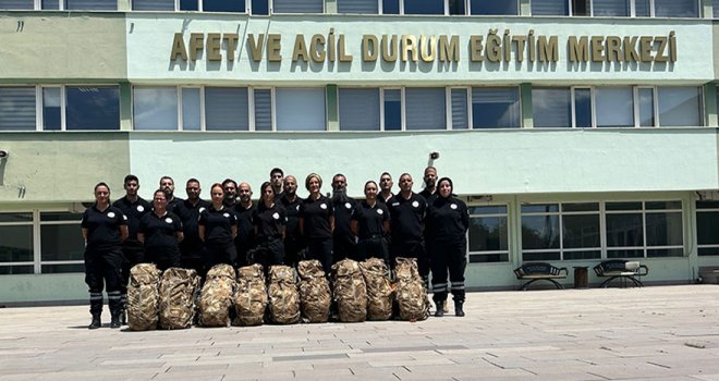KKTC DAAK AFAD eğitimine katılmak üzere Ankara’da