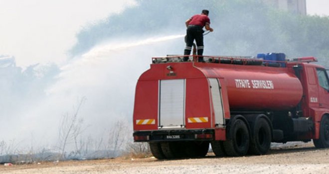KKTC’de bir haftada 5 yangın