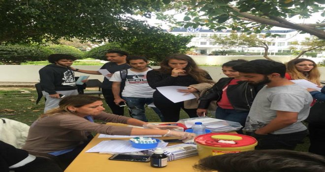 KKTC’DE EN FAZLA KAN BAĞIŞI, GAÜ ÖĞRENCİLERİ TARAFINDAN YAPILDI.