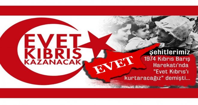 KKTC'de EVET çalışmaları hız kesmeden devam ediyor...
