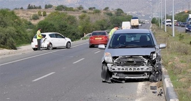 KKTC’DE GEÇEN HAFTA 39 TRAFİK KAZASI MEYDANA GELDİ