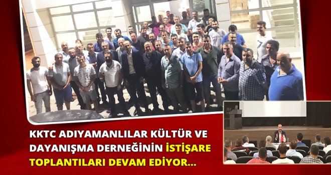 KKTC’DE Kİ ADIYAMANLILAR TEK YÜREK OLDU
