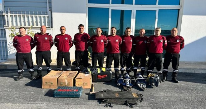 KKTC’den Türkiye’ye çevik kuvvet ve itfaiyeciden oluşan arama kurtarma ekibi gönderildi!