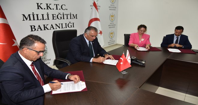 KKTC’nin Girişimci Çocukları Projesi için yeniden iş birliği protokolü imzalandı
