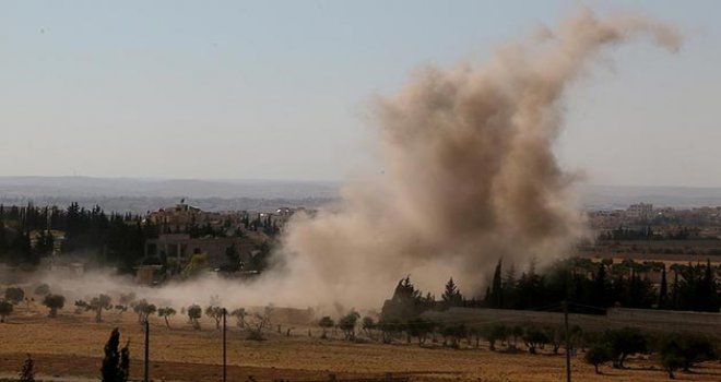 KOALİSYON UÇAĞI RAKKA'DA SİVİLLERİ VURDU: 14 ÖLÜ