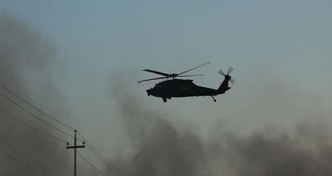 Kolombiya’da askeri helikopter düştü