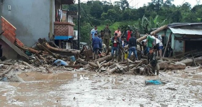Kolombiya’da yağmur sezonunda 14 kişi öldü