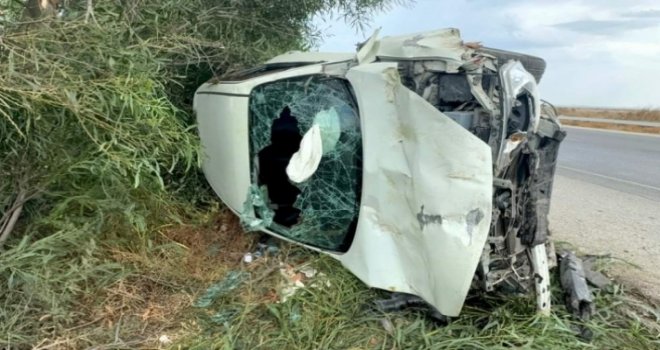 Korkuteli'de kaza... 1 yaralı