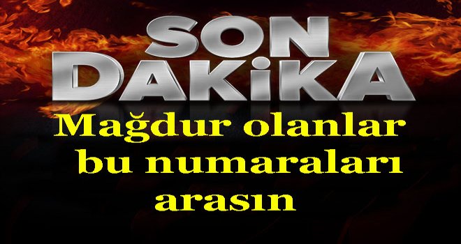 KRİZ MASASI OLUŞTURULDU