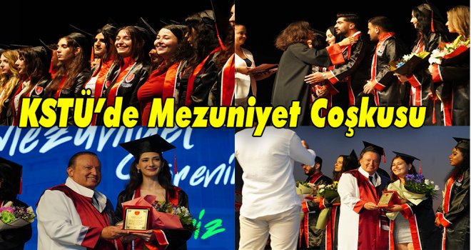 KSTÜ’de Mezuniyet Coşkusu