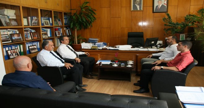 KTAMS, DPÖ MÜSTEŞARI ÖDÜL MUHTAROĞLU’NU ZİYARET ETTİ