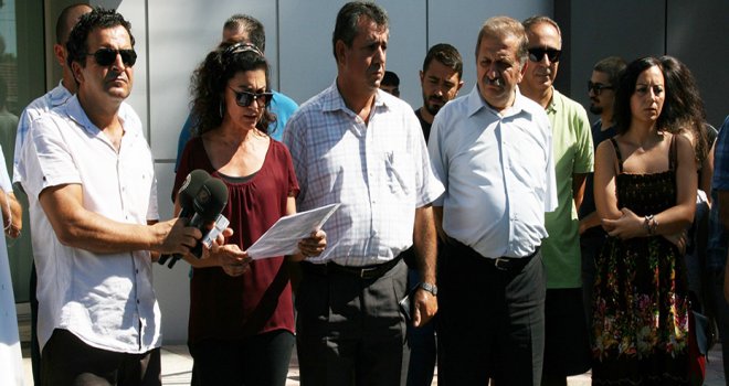 KTOEÖS, Eğitim Bakanlığı önünde eylem yaptı