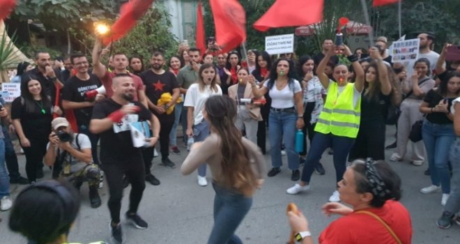 KTOEÖS'ten düdüklü, hunili, barakalı eylem...