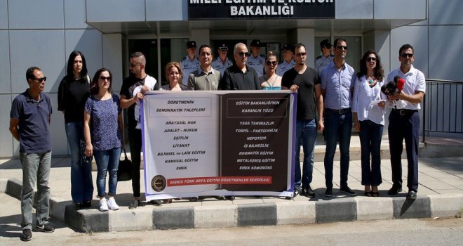 KTOEÖS’ten Eğitim Bakanlığı önünde eylem