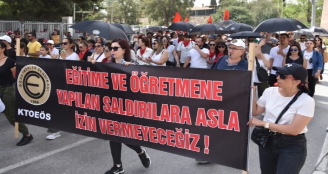 KTOEÖS’ün okullardaki grevi bugün de devam ediyor