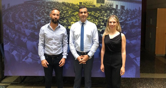 KTÖS'ten, Avrupa Parlamentosu Kıbrıs Ofisi’ne ziyaret