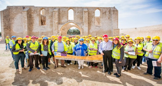 KÜLTÜREL MİRAS TEKNİK KOMİTESİ VE UNDP OFİSİ GAZİMAĞUSA’DA YÜRÜTTÜĞÜ PROJELERİN TANITIMINI YAPTI.