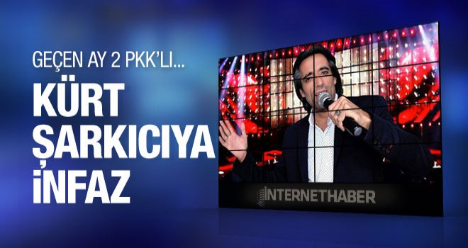 Kürt şarkıcı Fevzi Bayat infaz edildi 2 PKK'lı...