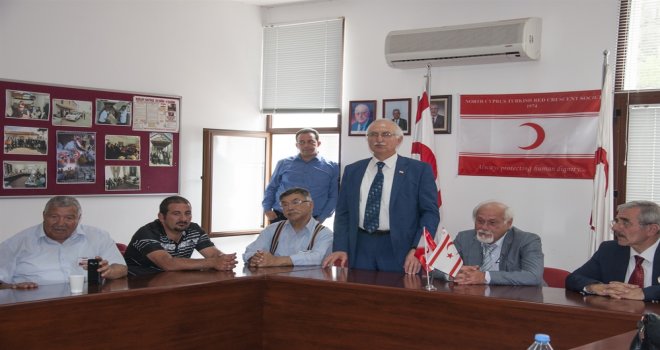 KUZEY KIBRIS TÜRK KIZILAY DERNEĞİ GENEL MERKEZ YÖNETİM KURULU GÖREV DAĞILIMI YAPTI