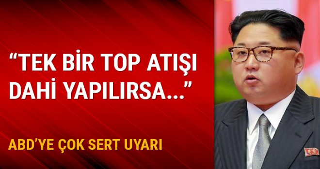 Kuzey Kore'den Güney Kore ve ABD'ye misilleme tehdidi